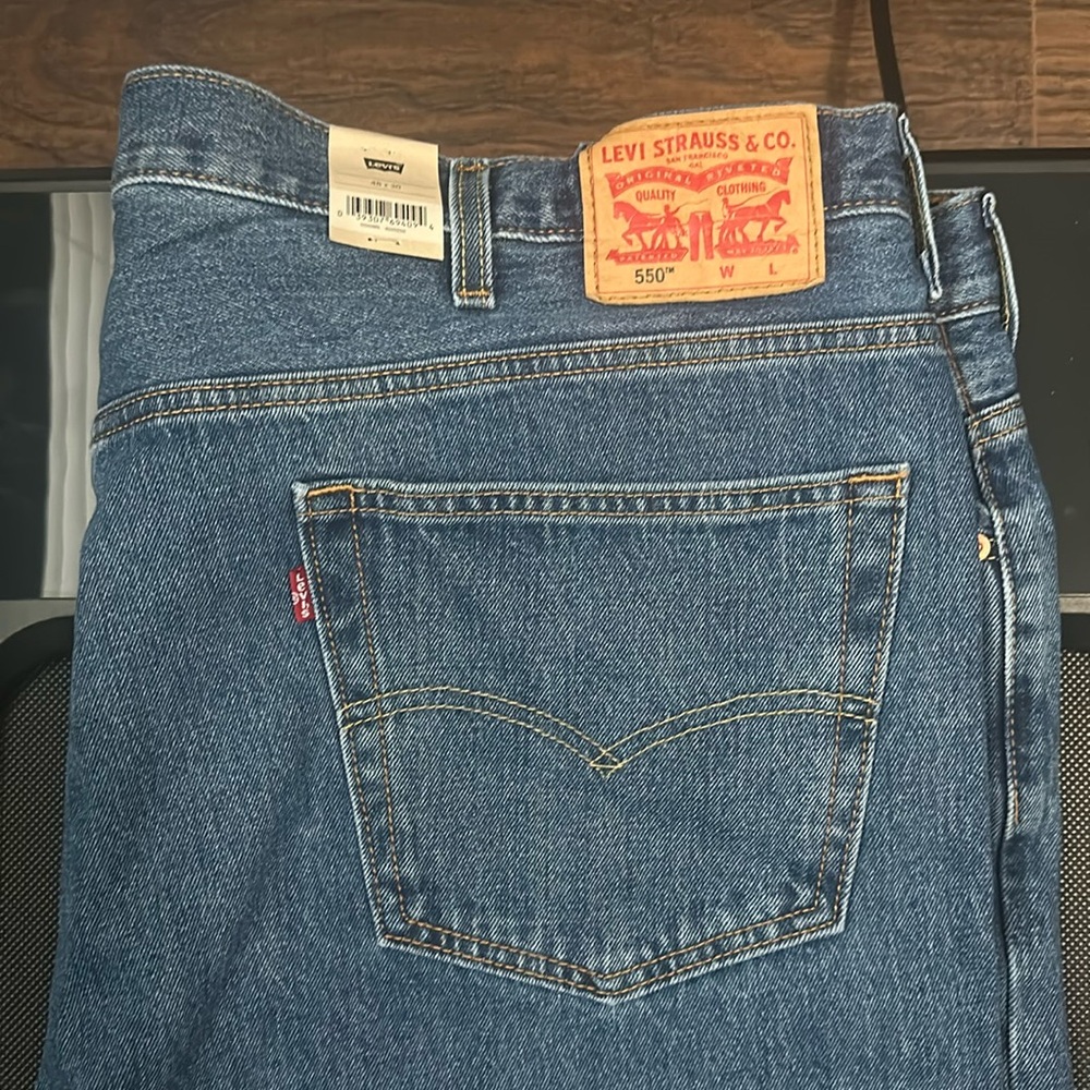 550™ RELAXED FIT MEN'S JEANS (BIG & TALL) Medium Stonewash 48 X 30